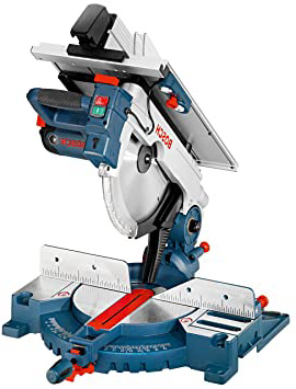 Bosch Professional GTM 12 JL - Sierra circular de mesa combinada (1800 W, 3800 rpm, Ø disco de sierra 305 mm, láser, en caja)