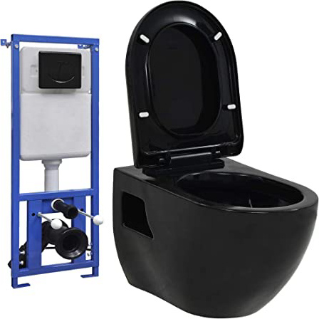 vidaXL Inodoro de Pared con