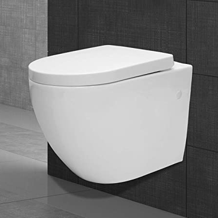 ECD Germany Inodoro de Pared