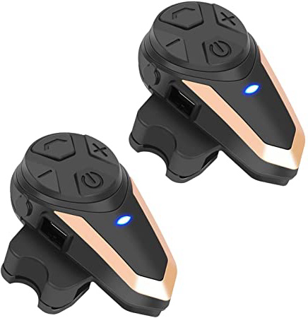 BETOWEY Intercomunicadores Casco Moto Bluetooth