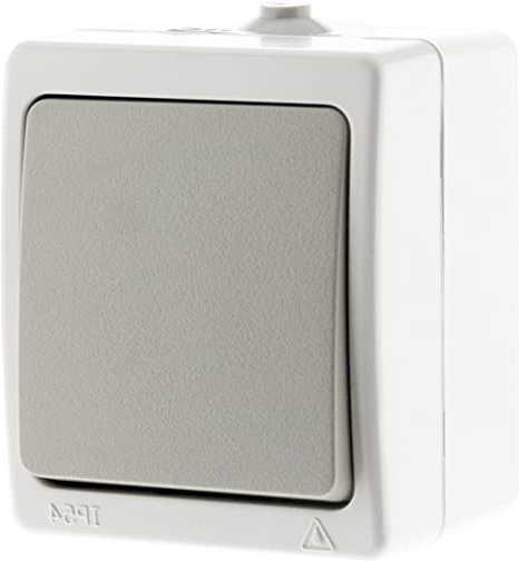 Akya – Interruptor simple gris