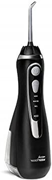 Waterpik WP-562EU Irrigador Bucal Recargable Irrigador Dental Portátil, Color Negro
