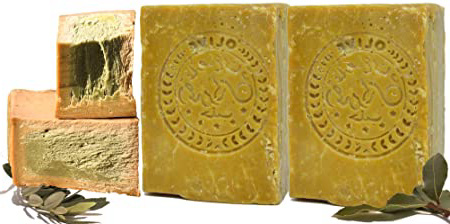 Jabón original de Alepo 2x200g