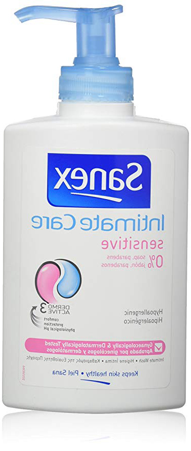 Sanex Intimate Care Zero% Piel Sensible Jabón Íntimo - 250 ml