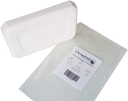 Jabón base de glicerina, transparente/blanco (libre de SLS), transparente (1kg blanco)