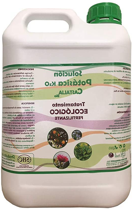 Castalia Jabón Potásico, Solución Potásica K2O, 5 L