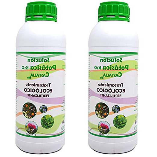 Castalia - Jabón Potásico Ecológico - Pack 2 de litros Total - Fertilizante e Insecticida de Alta Eficacia contra Mosca Blanca, Araña Roja, Trips, Cochinilla y Pulgón - No Tóxico y Biodegradable