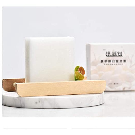 Jabón Sal Mar, Jabones Carbon Activo, Jabón Hecho Mano, Jabón Leche Cabra, Jabón Exfoliante, Trata Acné, Manchas y Piel Grasa Hidratante Blanqueamiento,Blanco