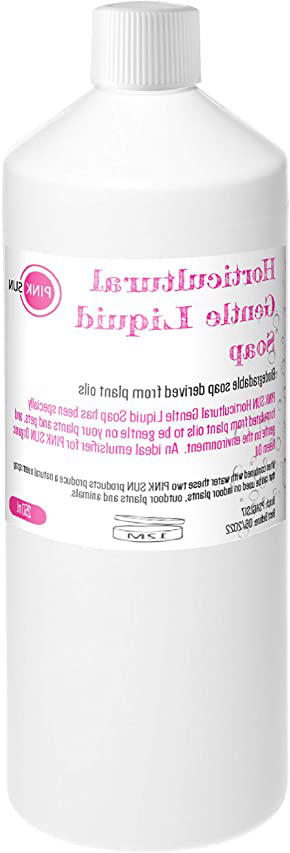 PINK SUN Jabón Líquido Para Horticultura 250ml Horticultural Gentle Liquid Soap Uso con Aceite de Neem Orgánico