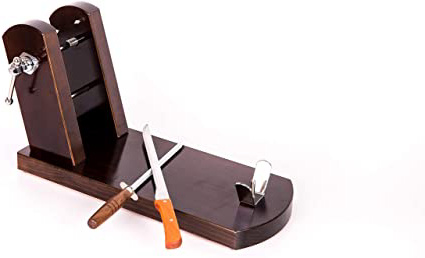 Jamonero modelo Rioja color tabaco,