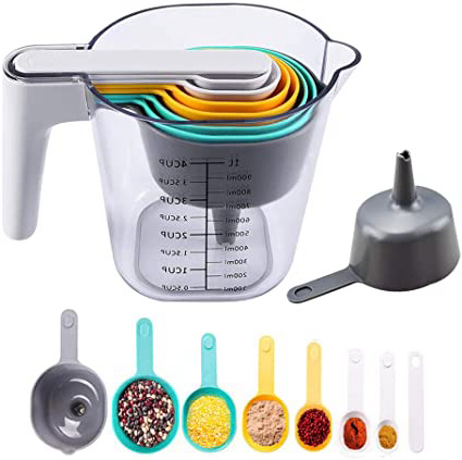 OBEST 9 Pcs Cuchara medidora
