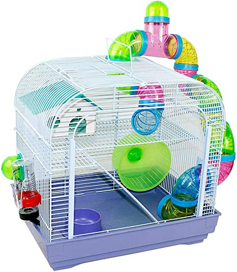 DZL® Jaula para Hamster(39.5X29.5X38CM) Color