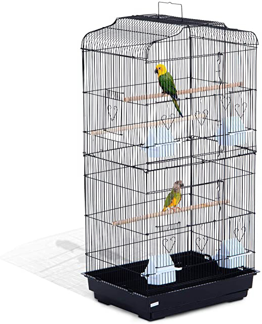 Pawhut Jaula para Pájaros Pajarera