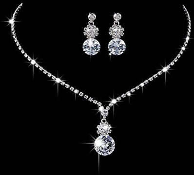 Ushiny Conjunto de joyería de