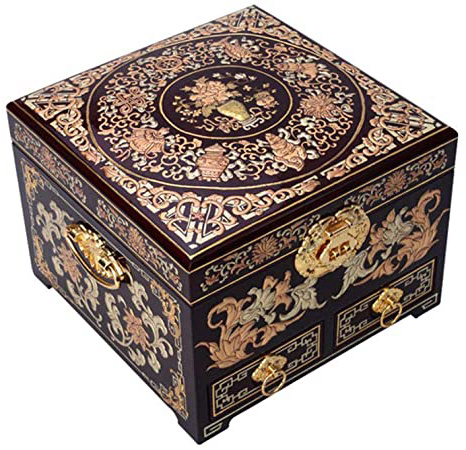 Laogg Caja Joyero Chino,Joyero Caja