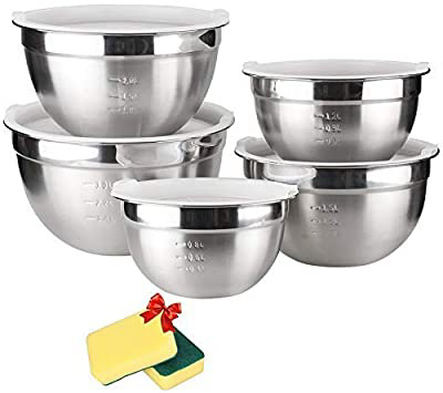 TUXWANG Bol de Acero Inoxidable