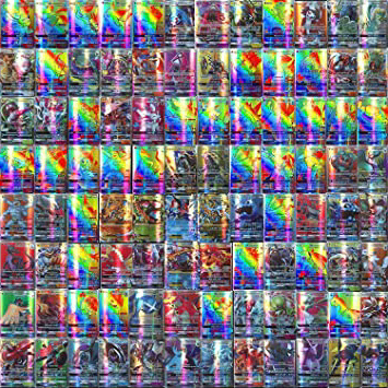 Sinwind 100 Piezas Pokemon Cartas,