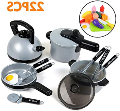 







BeebeeRun Juguete de Cocina Set,Cocina de Juguete,Niños de 3 Años de Edad,22 Piezas






