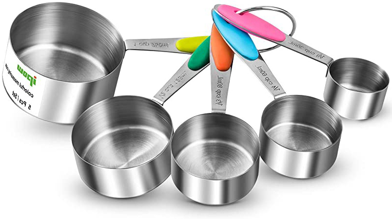 Ipow Juego de 5 Cucharas