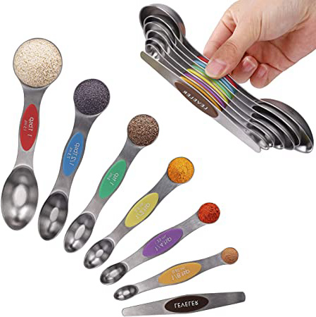 Juegos de Cucharas Medidoras Magnéticas
