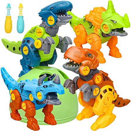 Sanlebi 4 Piezas Dinosaurios Juguetes