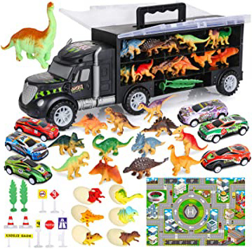Vanplay Camión Transportador de Dinosaurios