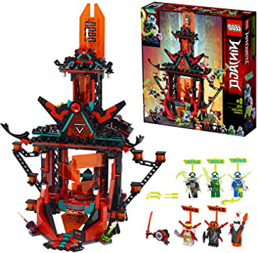 LEGO 71712 Ninjago Templo Imperial de la Locura, Juguete de Construcción para Niños de a Partir de 9 años con 6 Mini Figuras