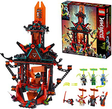 LEGO 71712 Ninjago Templo Imperial de la Locura, Juguete de Construcción para Niños de a Partir de 9 años con 6 Mini Figuras
