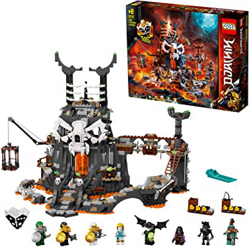 LEGO 71722 Ninjago Mazmorras del Brujo de los Muertos Juguete de Construcción