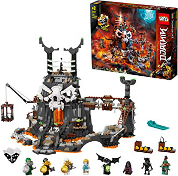 LEGO 71722 Ninjago Mazmorras del Brujo de los Muertos Juguete de Construcción