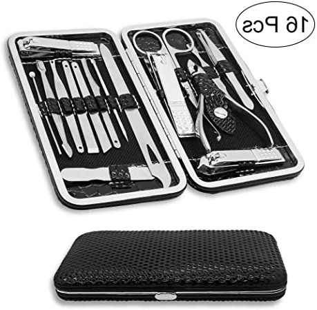 Manicura Pedicura Set,Miriqi 16 PCS