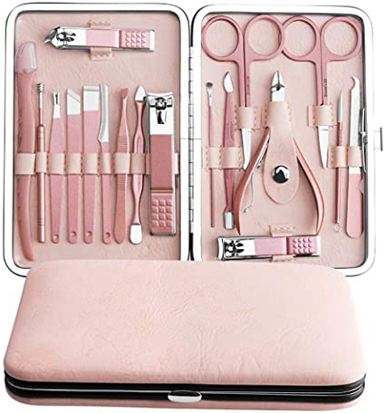 Manicure Set,Anself 18 pcs Kit