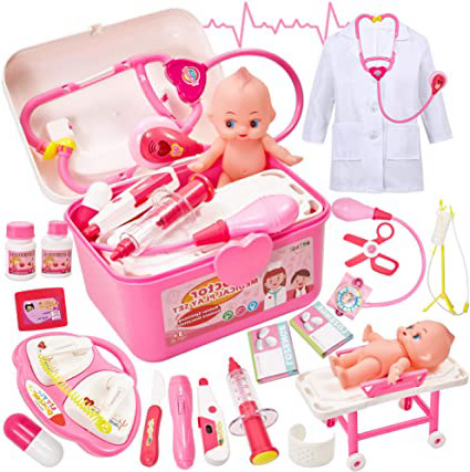 Buyger Maletin Medicos Juguete con