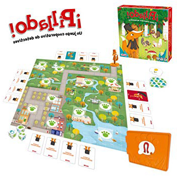 Pillado (Ludilo) Juego cooperativo de detectives, Juego de mesa muy divertido para los más pequeños. Juegos de mesa para niños, Juegos educativos