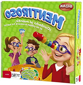 Bizak- Mentiroso Juego, Multicolor, 26.7 x 26.7 x 5.3 (12-4545)