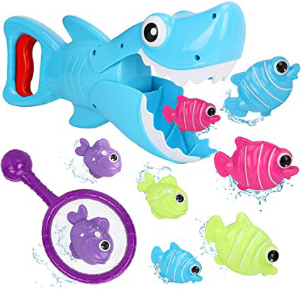 Bammax Juguetes Bañera, 10 pcs