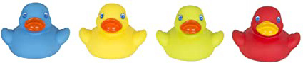 Playgro Mini-patos para el baño,