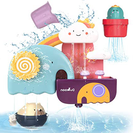 GILOBABY Juguetes Bañera,Kit de Juguetes