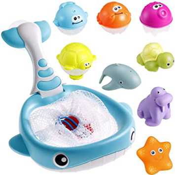 MojiDecor Juguetes Bañera Bebés, 9