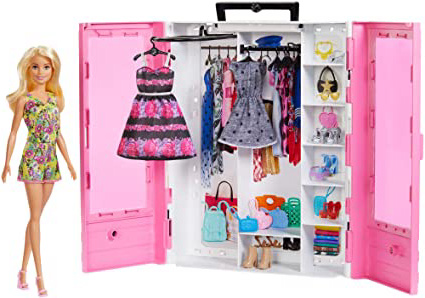 Barbie Fashionista Armario portable con