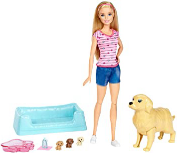 Barbie y sus perritos sorpresa,