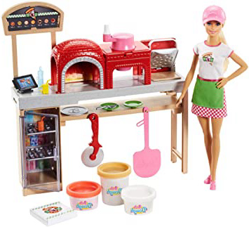 Barbie Quiero Ser pizza chef,