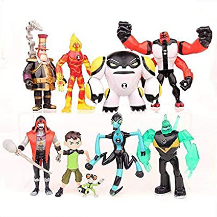 Conjunto de 9 Ben 10:
