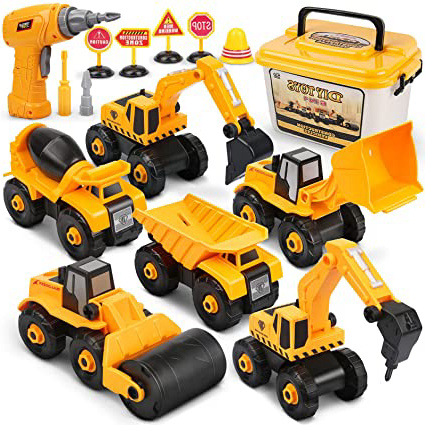 Dreamon Vehículo de Construcciones Juguete,