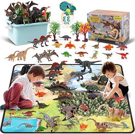 DigHealth 33 Pcs Dinosaurios Juguetes,
