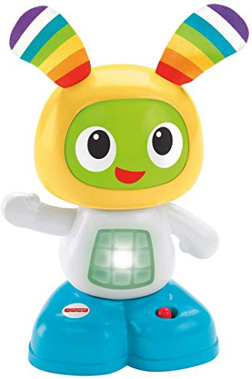Fisher-Price Minirobot robi, juguete electrónico bebé +6 meses (Mattel FFD92)