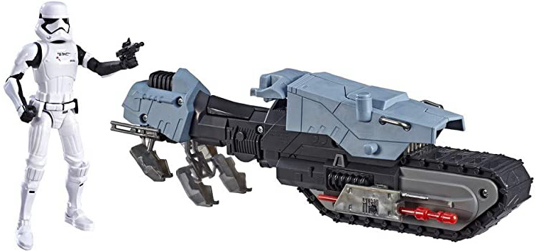 Star Wars - Figura con vehículo Treadspeeders Primera Orden (Hasbro E3030EU4)