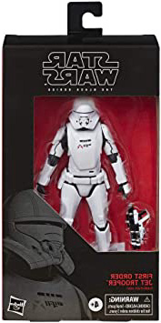 Star Wars - Figura de acción de Soldado Jet de la Primera Orden de Black Series (Hasbro E4080EL2)
