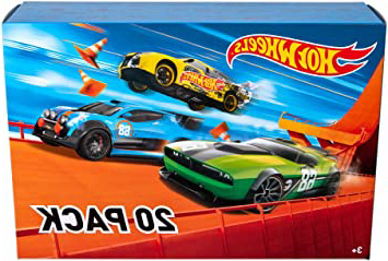 Hot Wheels - Pack De 20 Vehículos con Embalaje de Cartón, Coches de Juguete (Modelos Surtidos) (Mattel DXY59)