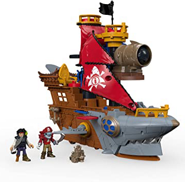 Imaginext Barco Pirata Tiburón (Mattel